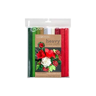 Image of LIA Griffith Crepe PAPR 10PKG WNTR GARDN, Winter Garden, One Size