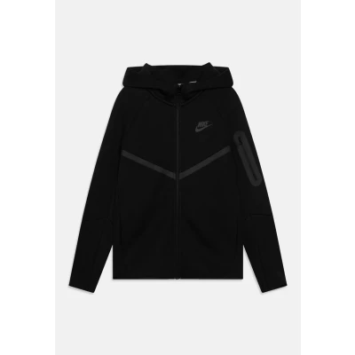 Image of Nike Sportswear TECH Zipup sweatshirt for kids, Size: 6 7y, Black