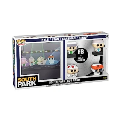 Image of Funko Pop! Albums Deluxe: South Park Eric Cartman Boyband Music Collectable Vinyl Figure Gift Idea Official Merchandise Toys for Kids &amp; Adults Fans Model Collectors