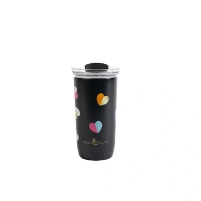 Image of Beau &amp; Elliot Emily Heart 350ml Travel Mug