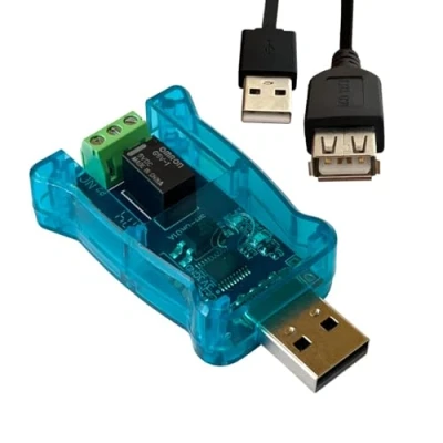 Image of DSD TECH SH UR01A USB Relay Controller for Computer and laptop(1CH)