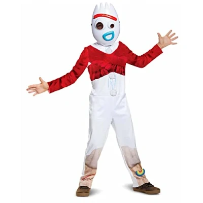 Image of Disney Deluxe Official Forky Costume for Kids, Toy Story Kids 5 6 Years