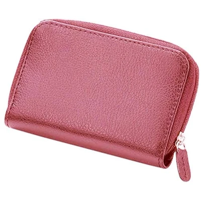 Image of Alassio Leather Manicure Case in Red