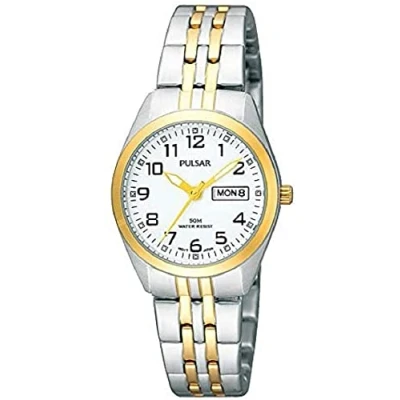 Image of Pulsar Womens Analogue Quartz Watch with Stainless Steel Strap PN8006X1