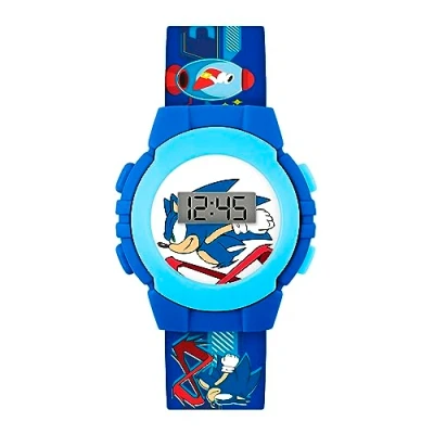 Image of Sonic Boy&#039;s Digital Quartz Watch with Plastic Strap SNC4316