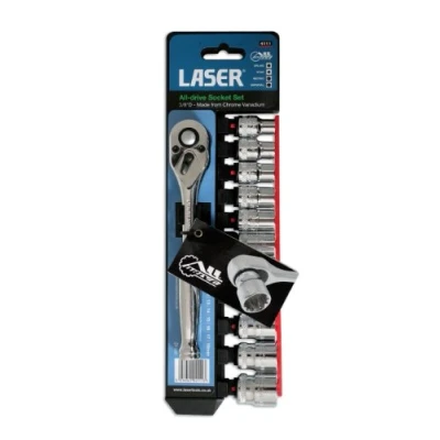 Image of Laser 4111 Alldrive Socket Set 3/8&quot;D 12pc