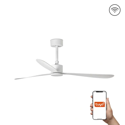 Image of Amelia Large 3 Blade Matt White Tuya Smart System