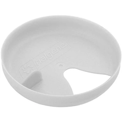 Image of Nalgene Easy Sipper White, 53mm / Universal Splash Guard for Wide Mouth OTF Camelbak Eddy Chute Flask Bottle Sipping Sip Lid Top Spare Accessory Drinking Drink Hydration Hydrate Water Liquid Sport Outdoor Part