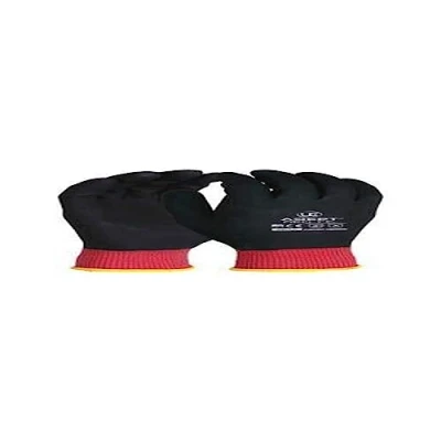 Image of UCI Adept NFT® FC Nitrile Palm Coated Gloves Red X Large 10 1 Pair