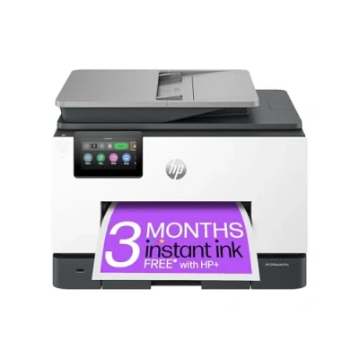 Image of HP OfficeJet Pro 9132e All in One Printer Colour for Small Office Print, Scan, Copy Automatic document feeder 2 Tray 3 months Instant Ink with Easy Setup Up To Years Warranty