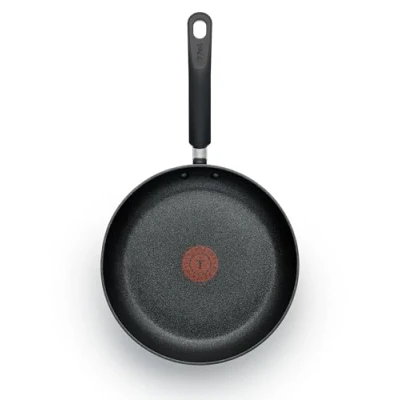 Image of Tefal 2100103844 Titanium Advanced Cookware Fry Pan, Aluminium, Black