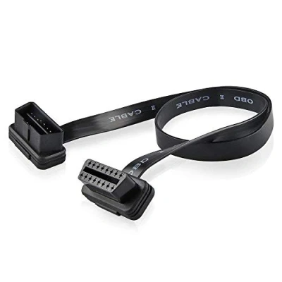 Image of OBD II OBD2 16Pin Male to Female Ribbon Extension Cable