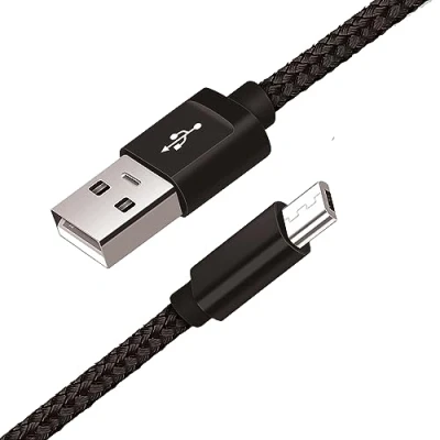 Image of Micro USB Cable Nylon Braided Android Charger Fast Charging Compatible with Samsung Galaxy S7/S5/J3/J5/J7, Huawei, HTC, LG, Kindle, Nexus, Nokia and More (3 Meter)