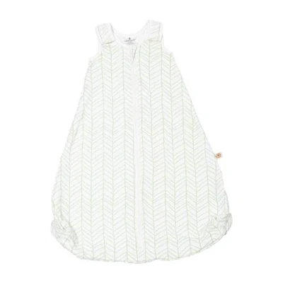 Image of Ergobaby Baby Sleeping Bag 6 18 Month with Feet and Car Seat Belt Slot, On The Move Bamboo, 1.0 TOG