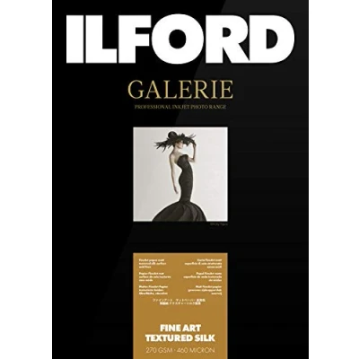 Image of ILFORD GALLERIE FineArt Textured Silk 270gsm A3+ 329mm x 483mm 25 Sheets