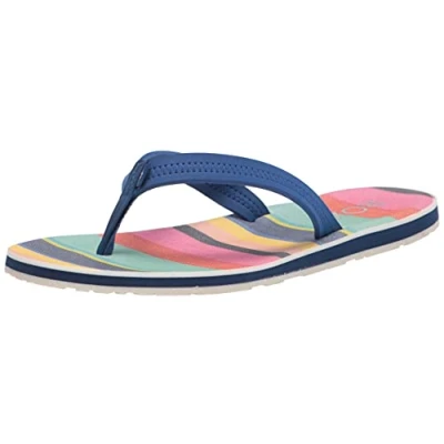 Image of Roxy Women&#039;s Vista Sandal, Blue Stripe, 5 UK