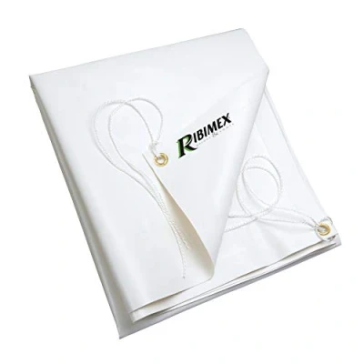 Image of Ribiland 4532 PVC Tarpaulin 2 x 3 m 650 g/m² White
