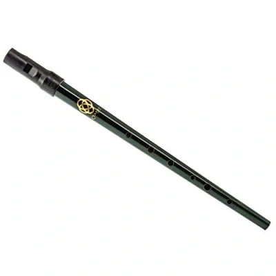Image of Clarke Tinwhistle CWD Celtic D Whistle Dark Green