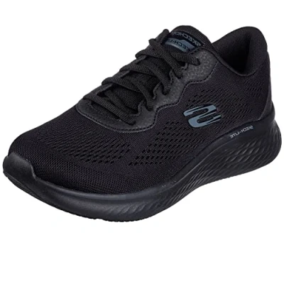 Image of Skechers Sport Skechlite PRO Trainers black/gunmetal, Women&#039;s, Size: 8, Black/gunmetal Textile