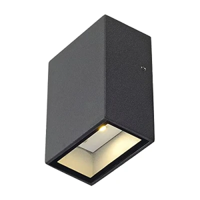 Image of SLV 232465 Quad 1 Wall Light, Anthrazit