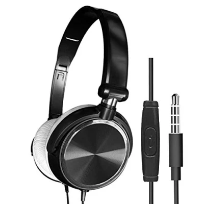 Image of PS4 Wired Gaming Headset for PC, PS5, Switch, Xbox One Over Ear Headphone with Noise Cancelling Microphone, Stereo Sound Headsets Smartphone, Computer 3.5 mm Jack