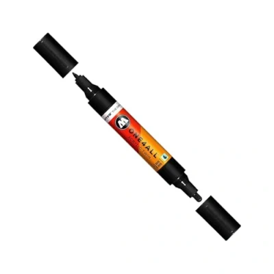 Image of Molotow One4All Acrylic Twin Marker 180 Signal Black