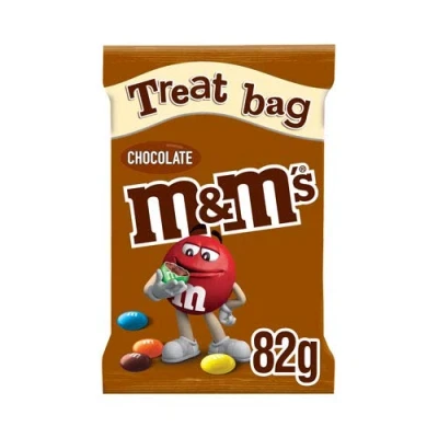 Image of M&amp;M&#039;s Chocolate Treat Bag Pack of 16 x 82G