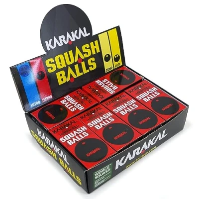 Image of KARAKAL 12 Squash Balls Red
