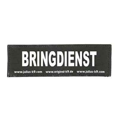 Image of Interchangeable Patches, 1 pair, BRINGDIENST, Size: Large, Black