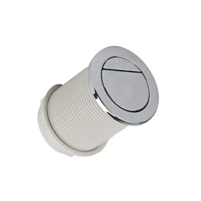 Image of Tavistock 75mm Kara Vortex Pneumatic Dual Flush Push Button Chrome SP12169