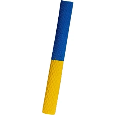 Image of ND Sports 3D Octopus Cricket Bat Grip Blue Yellow, One Size