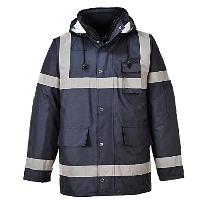 Image of Portwest Iona Lite Traffic Jacket, Size: 4XL, Colour: Navy, S433NAR4XL