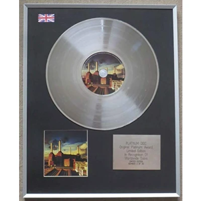Image of Century Music Awards PINK FLOYD Limited Edition CD Platinum Disc ANIMALS