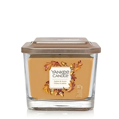 Image of Yankee Candle Candle, Amber &amp; Acorn, Medium