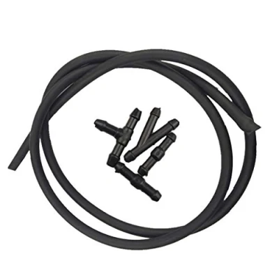 Image of BIlinli 5PCS Windshield Washer Hose kit Car Windscreen Accessories Replacement Nozzle Connector Wiper Rubber Tube Universal