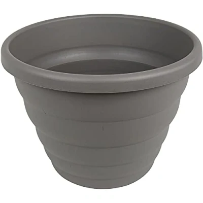 Image of Wham Grey Beehive Round Upcycled Planter 40cm
