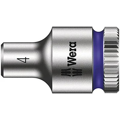 Image of Wera Zyklop Socket 1/4in Drive 4mm