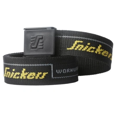Image of Snickers Logo Belt Black 90