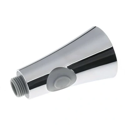 Image of ARA CHOICE Pull Down Faucet Spray Head, Kitchen Sink Tap Nozzle Replacement Part Head Dish Shower Bathroom Out Water Save Bubbler Anti ABS Brushed Accessories (Chrome)