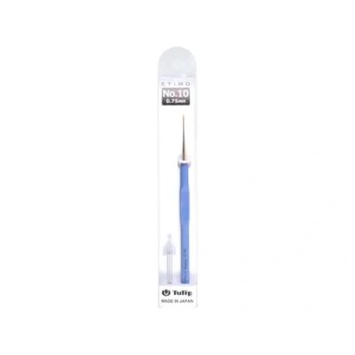 Image of Tulip Crochet Hook, Blue, 10