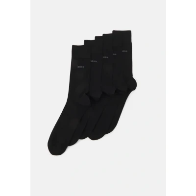 Image of BOSS 5 PACK Socks, Men&#039;s, Size: 5.5 6.5, Black