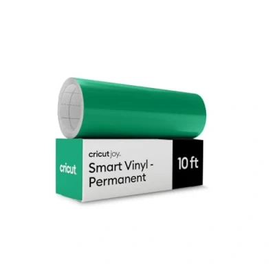 Image of Cricut Smart Vinyl Permanent, Grass Green, 5.5 in x 10 ft Bulk (1)