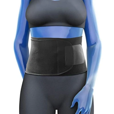 Image of KEDLEY Waist Trimmer Slimming Belt for Men and Women Advanced Caloric Burner, Adjustable Sauna Effect Lumbar Support Back that Accelerates Weight Loss Helps Flatten Tone Abs.
