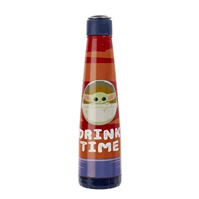 Image of Funko Star Wars The Mandalorian: Child: Metal Water Bottle: Drink Time