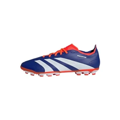 Image of adidas Performance Predator League 2G/3G AG Moulded stud football boots, Men&#039;s, Size: 9.5, Lucid blue/footwear white/solar red Synthetics/textile