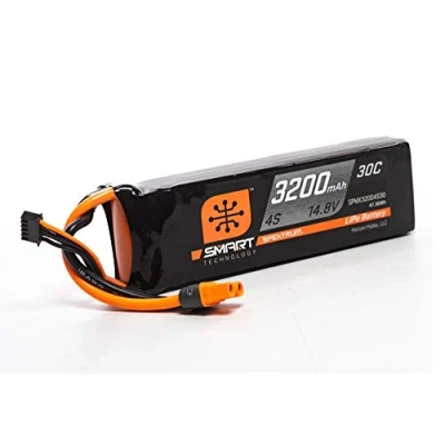 Image of 14.8V 3200mAh 4S 30C Smart LiPo Battery: IC3
