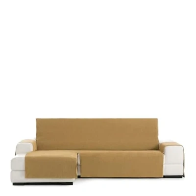 Image of Eysa Rabat practica chaise longue cover 240cm., color 05/mustard, left frontal view
