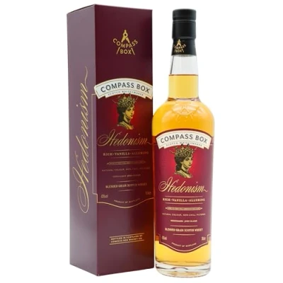 Image of Compass Box Hedonism Whisky 70cl 43% ABV