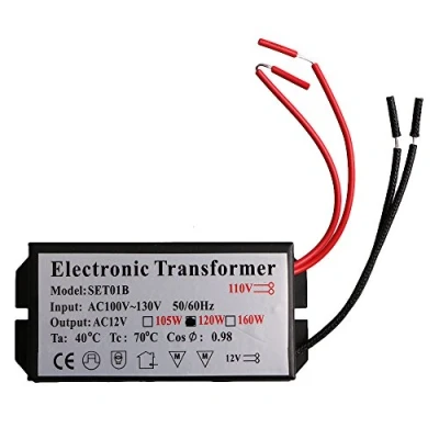 Image of 120W 110V Halogen Light Power Supply Converter Low Voltage Transformer Electronic Adapter