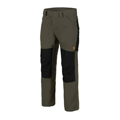 Image of Helikon Tex Men&#039;s Woodsman Trousers Taiga Green/Black Size 36W / 34L